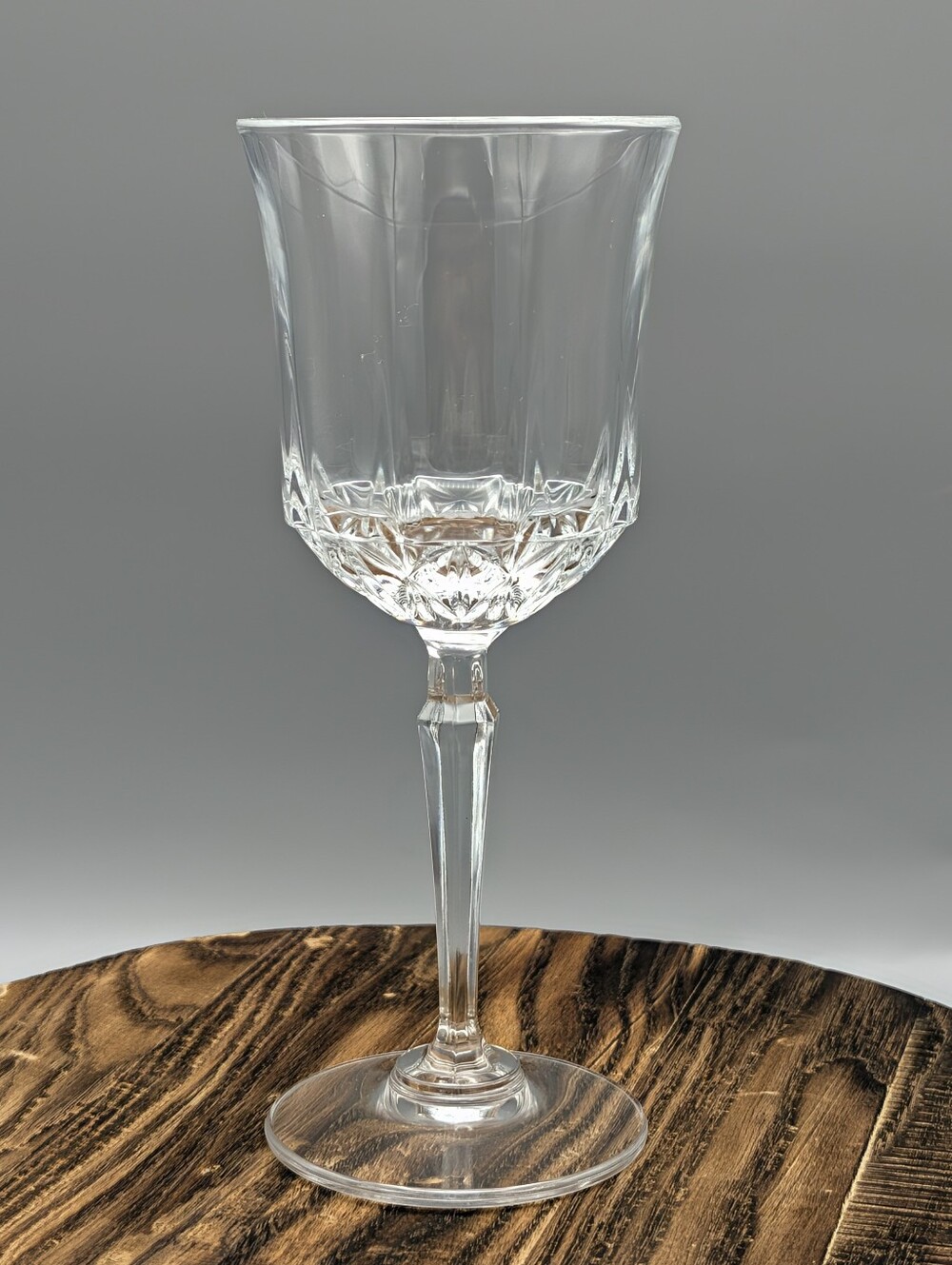 Vintage Anchor Hocking Legacy Crystal Wine Glass / St. George American Heritage,
